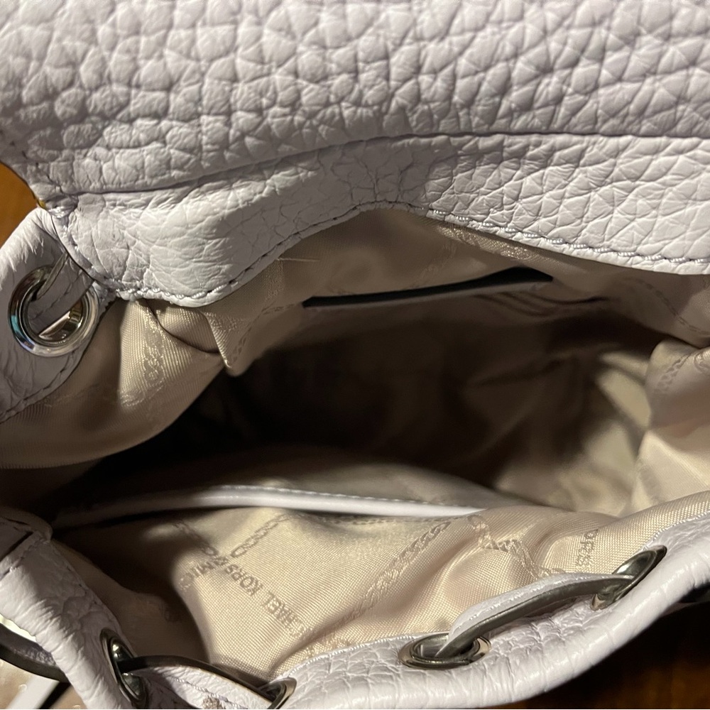 Michael KorsViv soft lilac mist Extra-small Pebbled Leather Mini Backpack - Picture 16 of 16